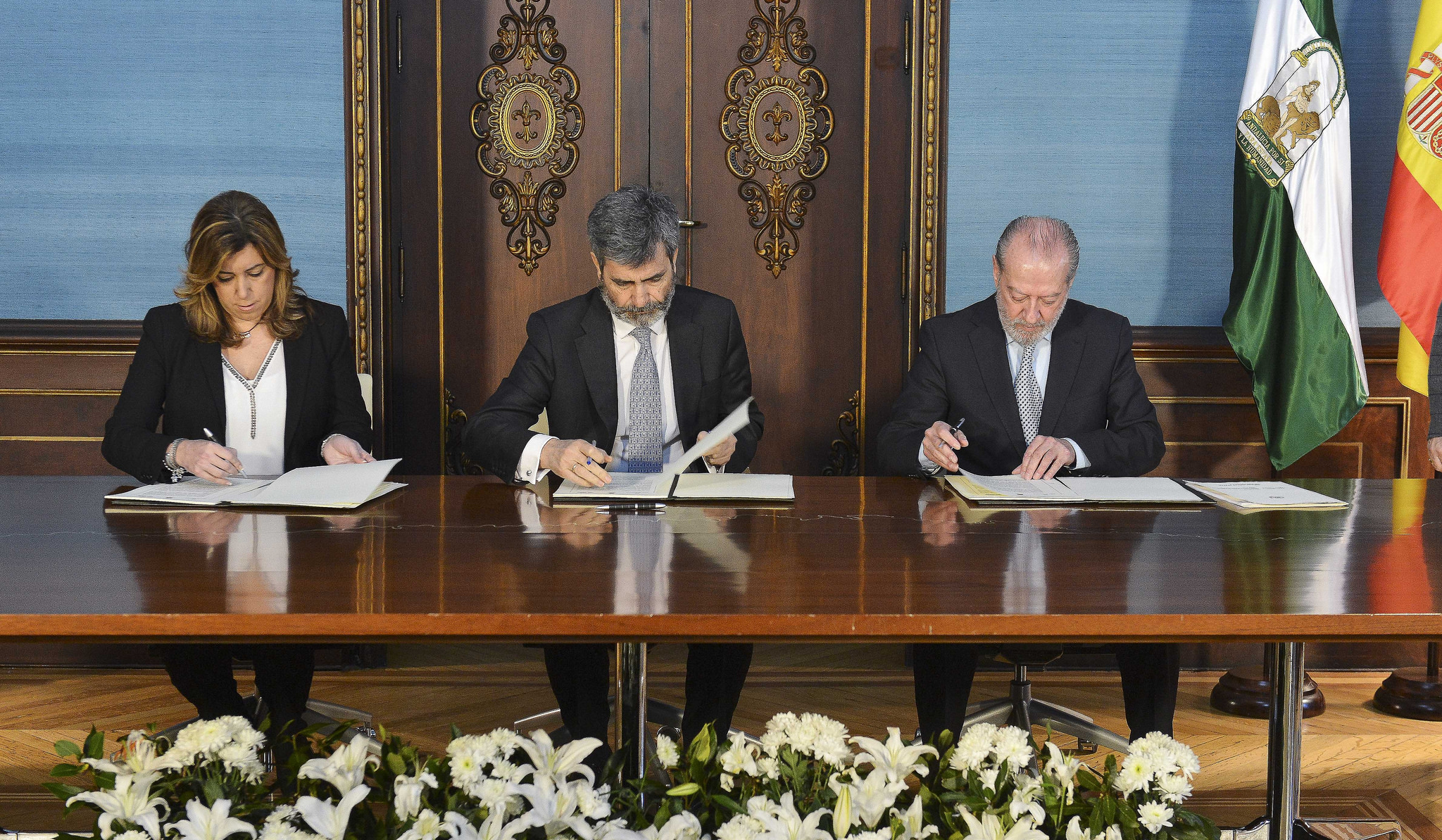  El CGPJ y la Junta de Andalucía firman un convenio de colaboración en materia de desahucios